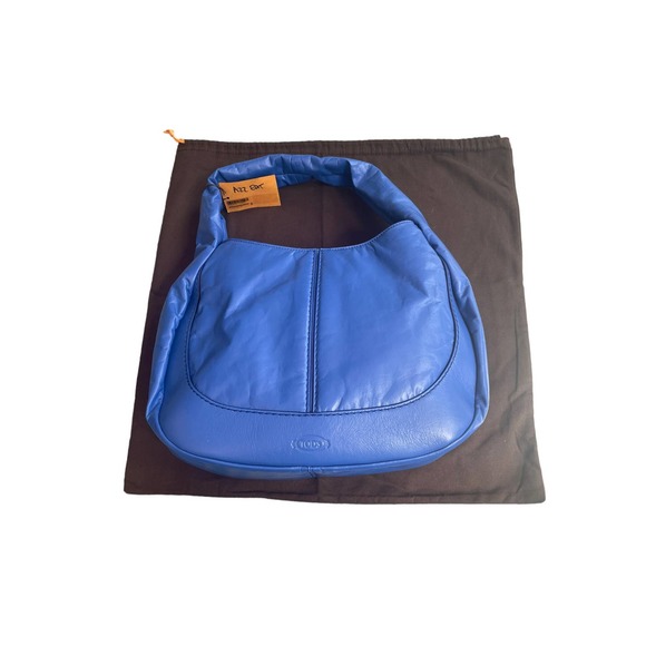 NWT Tod’s Large Blue Hobo Bag - Picture 3 of 7